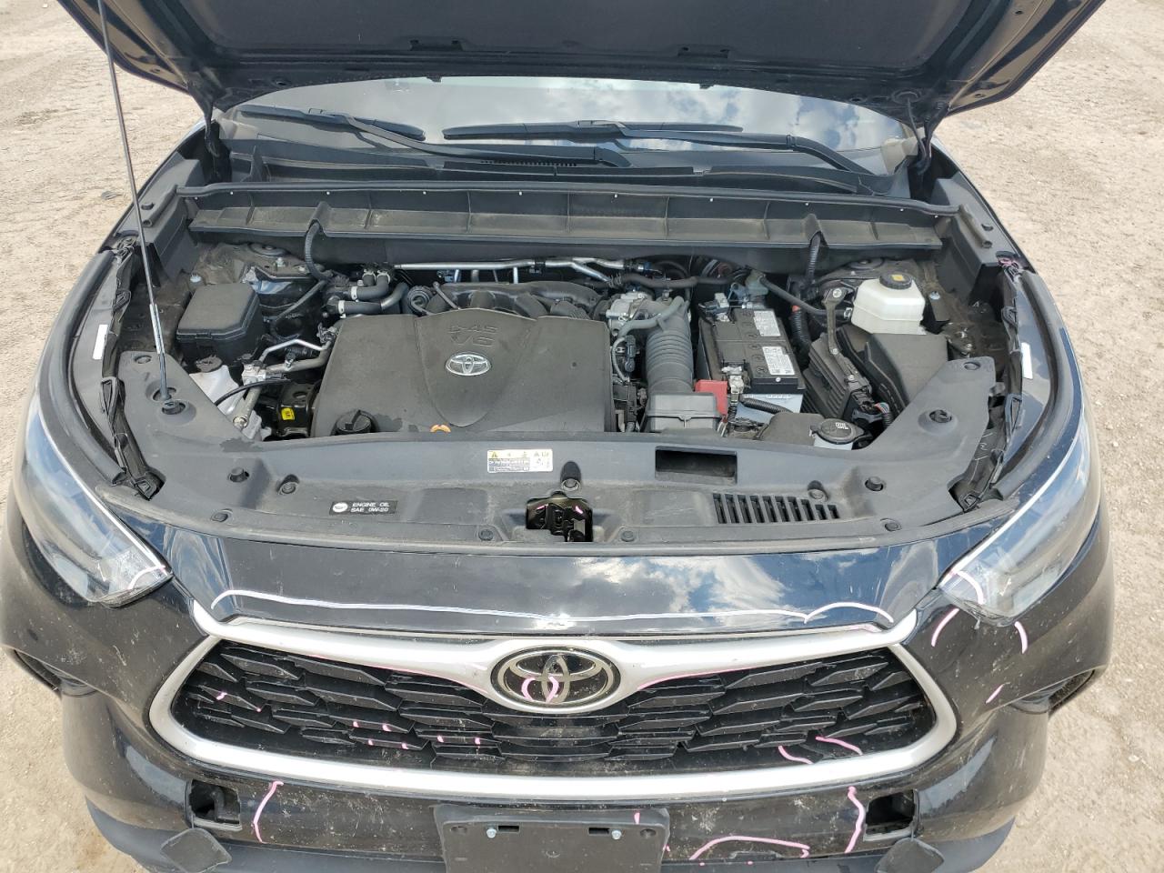 2022 TOYOTA HIGHLANDER L VIN:5TDZZRAH9NS107705