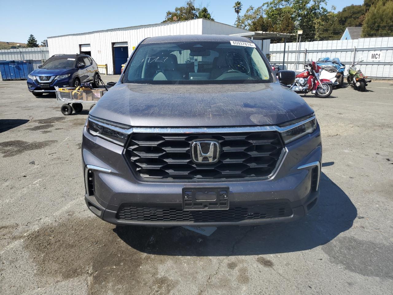 2023 HONDA PILOT LX VIN:5FNYG1H22PB024418