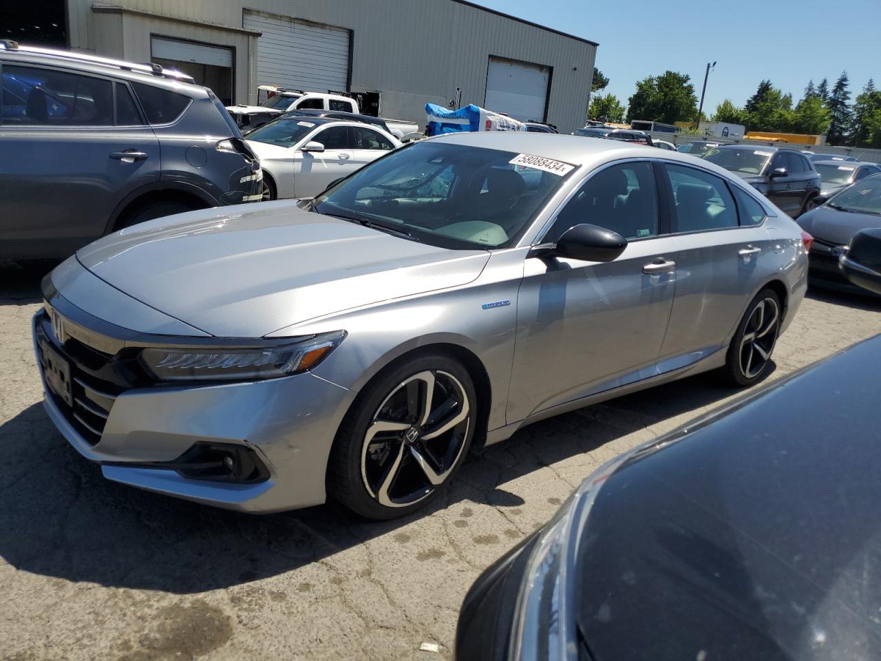 2022 HONDA ACCORD HYBRID SPORT VIN:1HGCV3F23NA019265