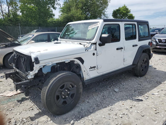 2022 JEEP WRANGLER UNLIMITED SPORT VIN:1C4HJXDG0NW185011