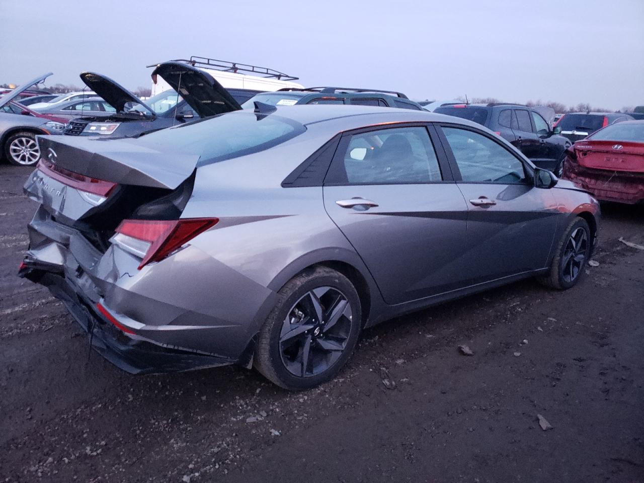 2023 HYUNDAI ELANTRA SEL VIN:KMHLS4AG7PU501220