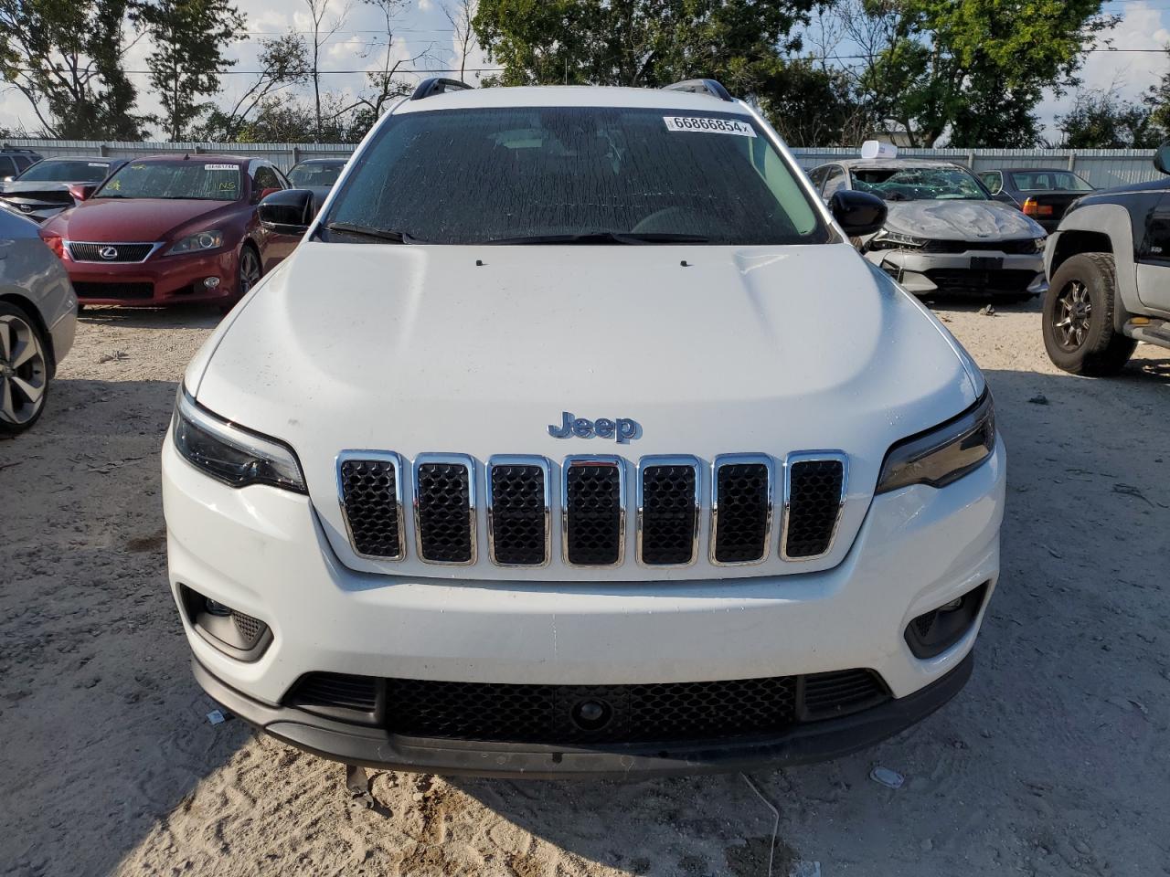 2022 JEEP CHEROKEE LATITUDE LUX VIN:1C4PJLMX7ND547836