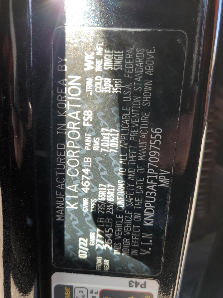 2023 KIA SPORTAGE LX VIN:KNDPU3AF1P7097556