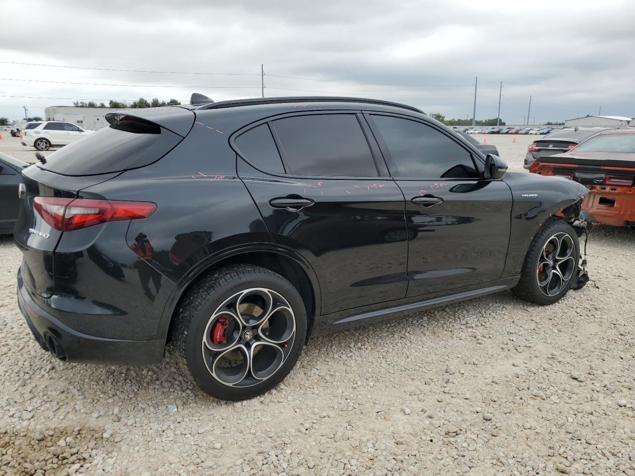 2022 ALFA ROMEO STELVIO TI VIN:ZASPAKBNXN7D48443