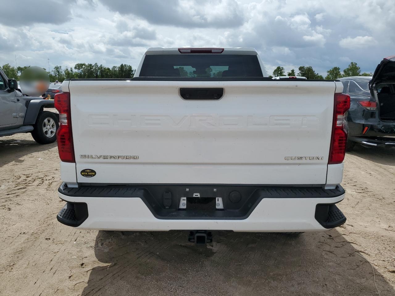 2024 CHEVROLET SILVERADO K1500 CUSTOM VIN:1GCRDBEK5RZ100296