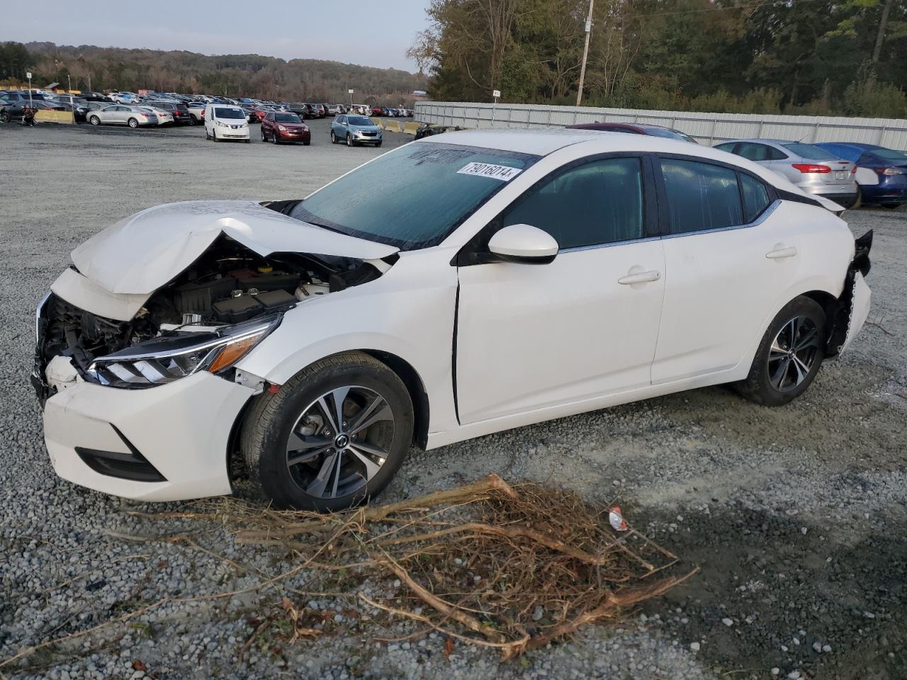 2022 NISSAN SENTRA SV VIN:3N1AB8CV8NY312359