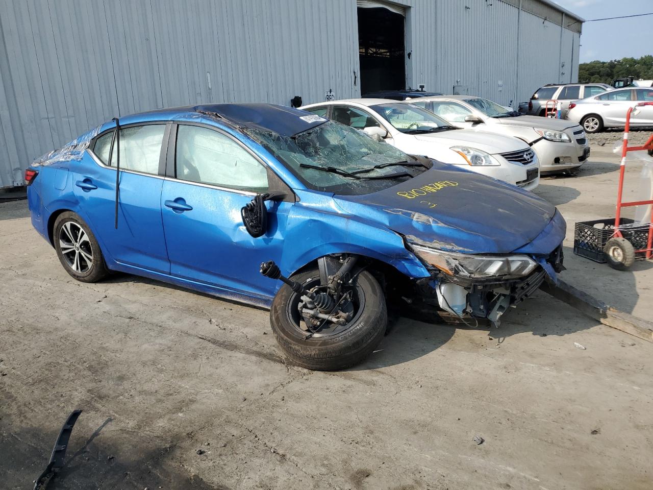 2022 NISSAN SENTRA SV VIN:3N1AB8CV0NY244512