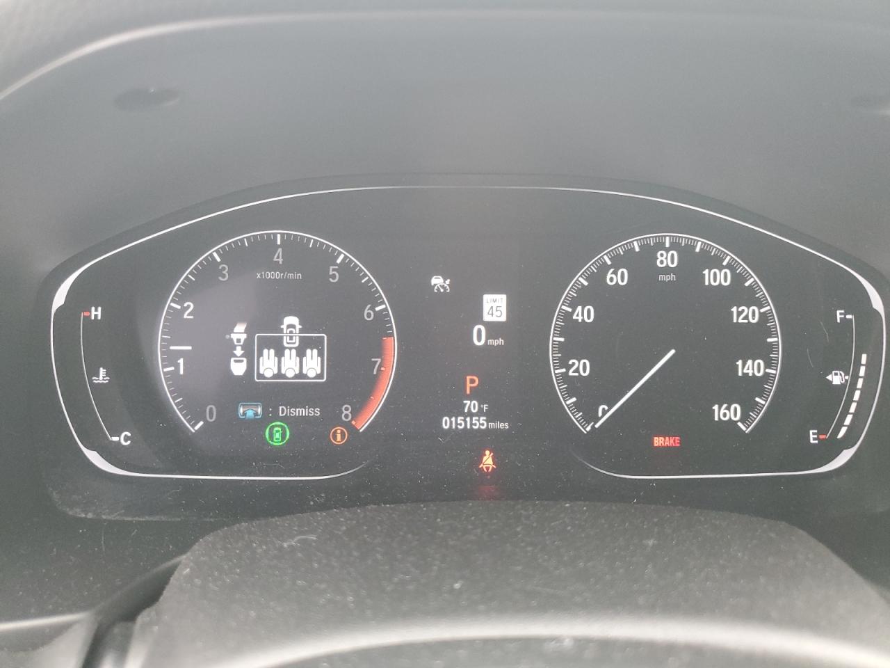 2022 HONDA ACCORD SPORT VIN:1HGCV1F36NA109927