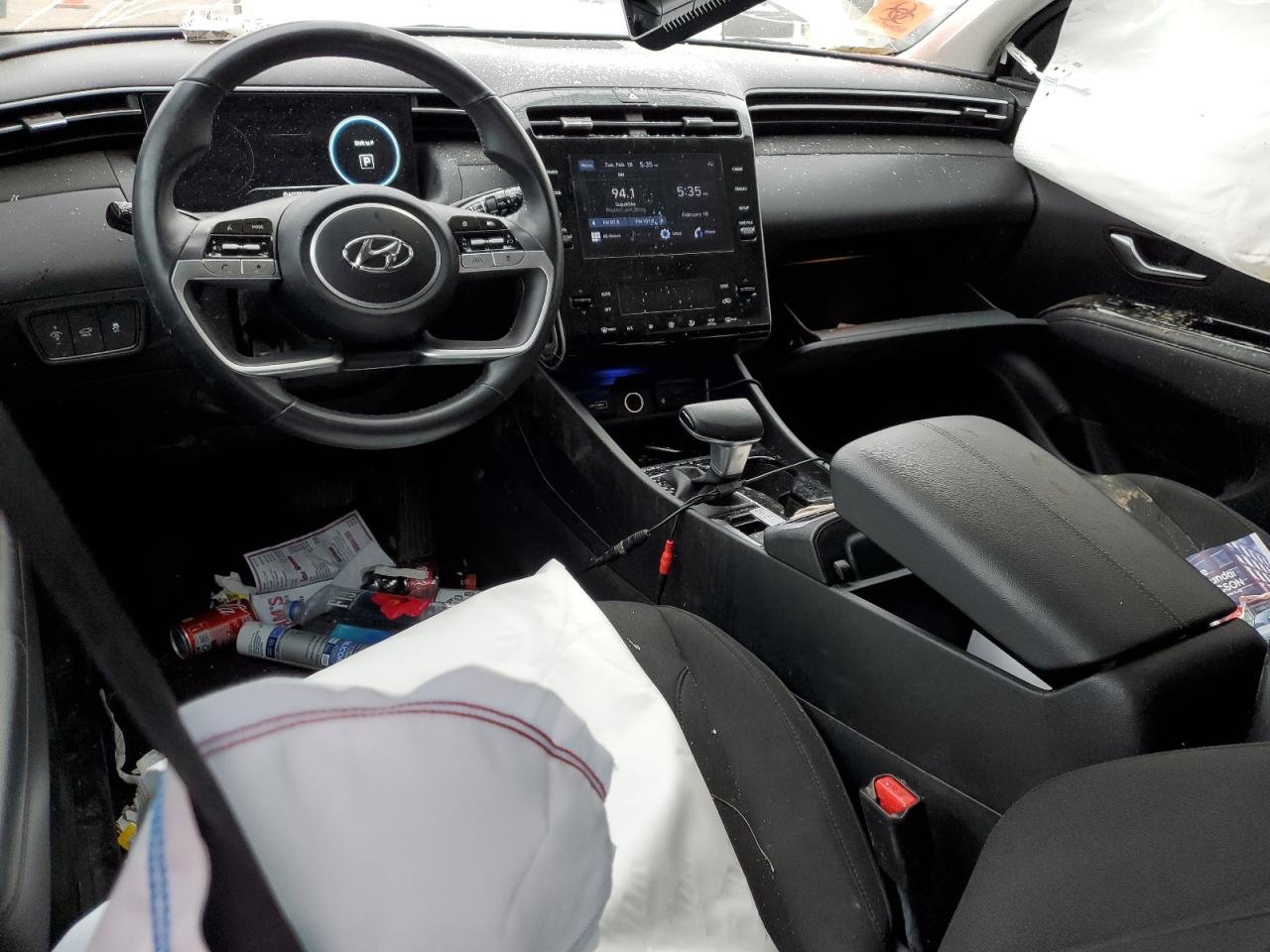 2022 HYUNDAI TUCSON SEL VIN:5NMJF3AE0NH121827