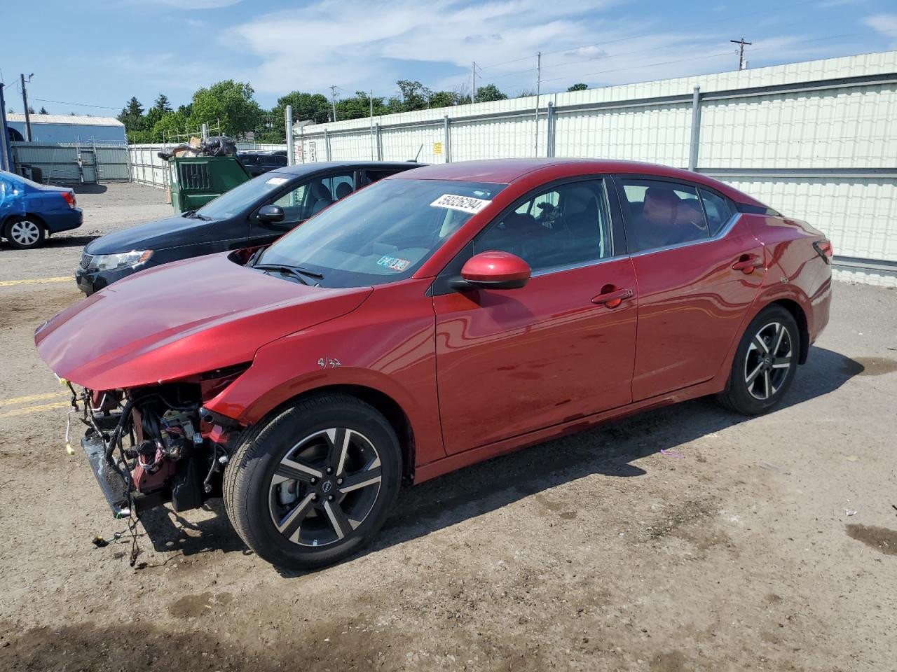 2024 NISSAN SENTRA SV VIN:3N1AB8CVXRY228677