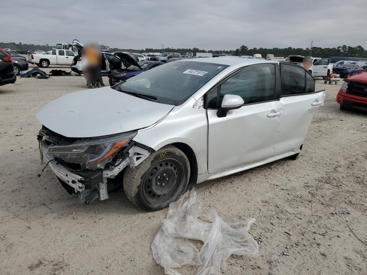 2022 TOYOTA COROLLA LE VIN:JTDEPMAE9N3028985