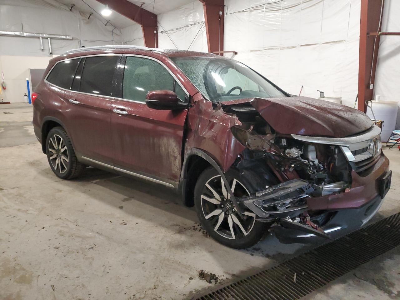 2022 HONDA PILOT ELITE VIN:5FNYF6H09NB072333