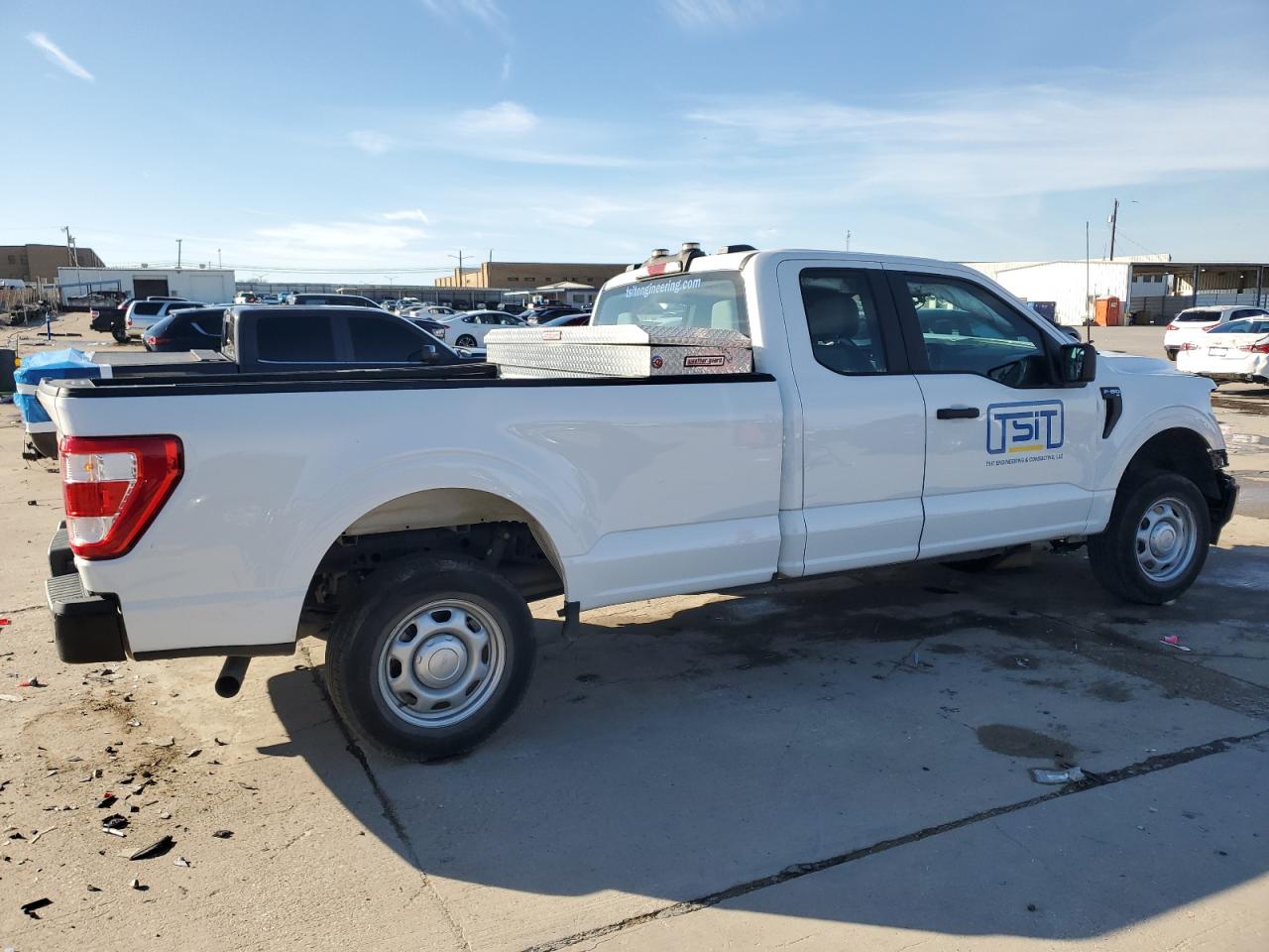 2022 FORD F150 SUPER CAB VIN:1FTEX1CP3NKD27763