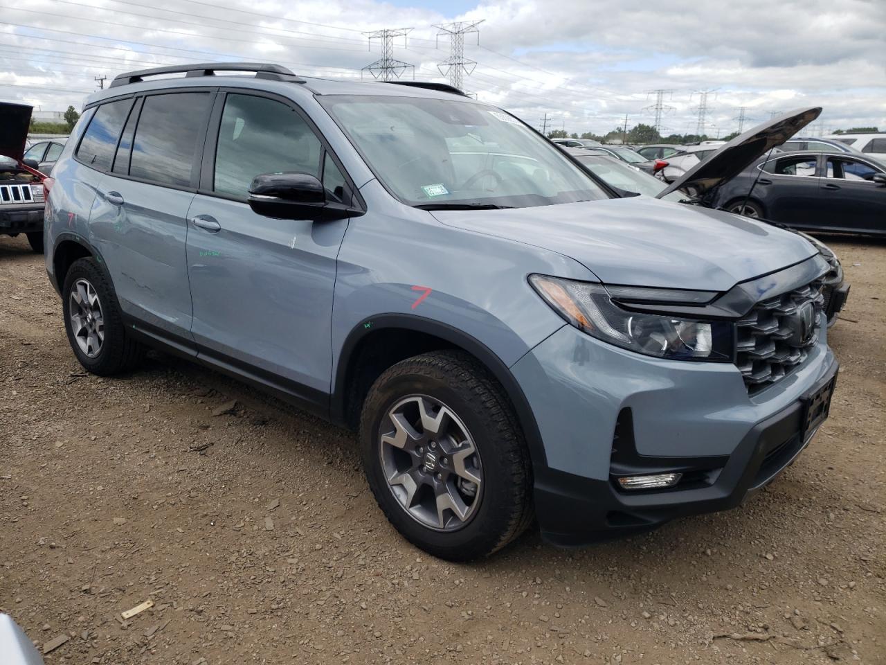 2022 HONDA PASSPORT TRAIL SPORT VIN:5FNYF8H65NB006135