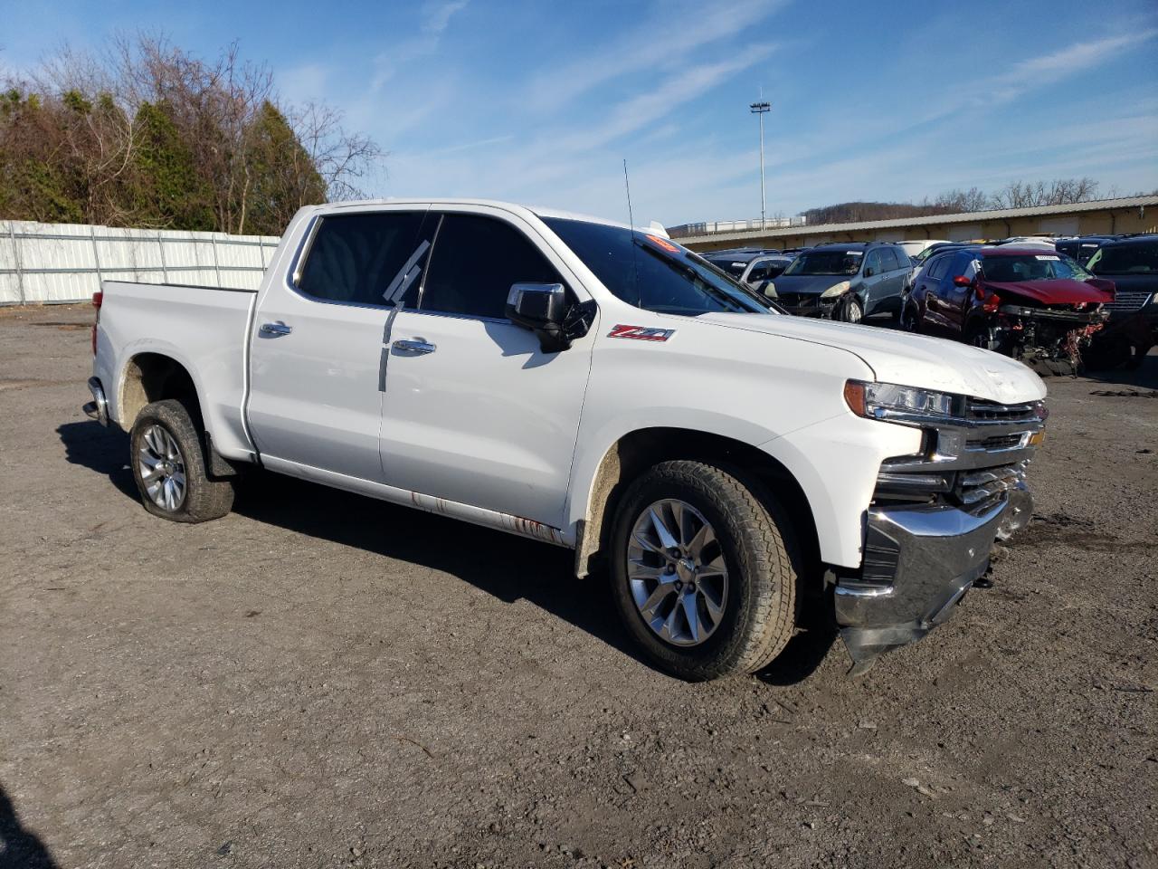 2022 CHEVROLET SILVERADO LTD K1500 LTZ VIN:3GCUYGED8NG201954