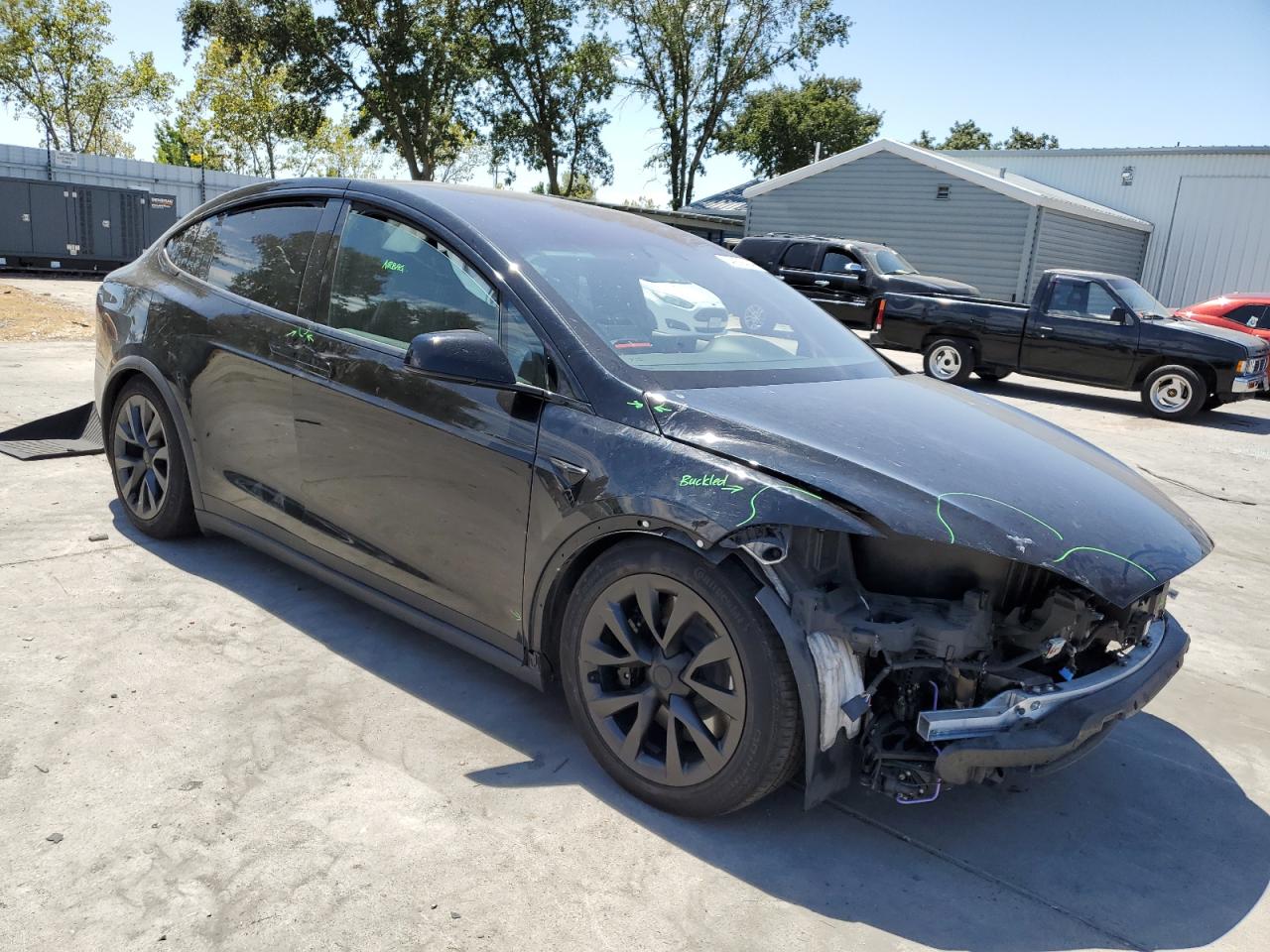 2023 TESLA MODEL X  VIN:7SAXCBE59PF377642