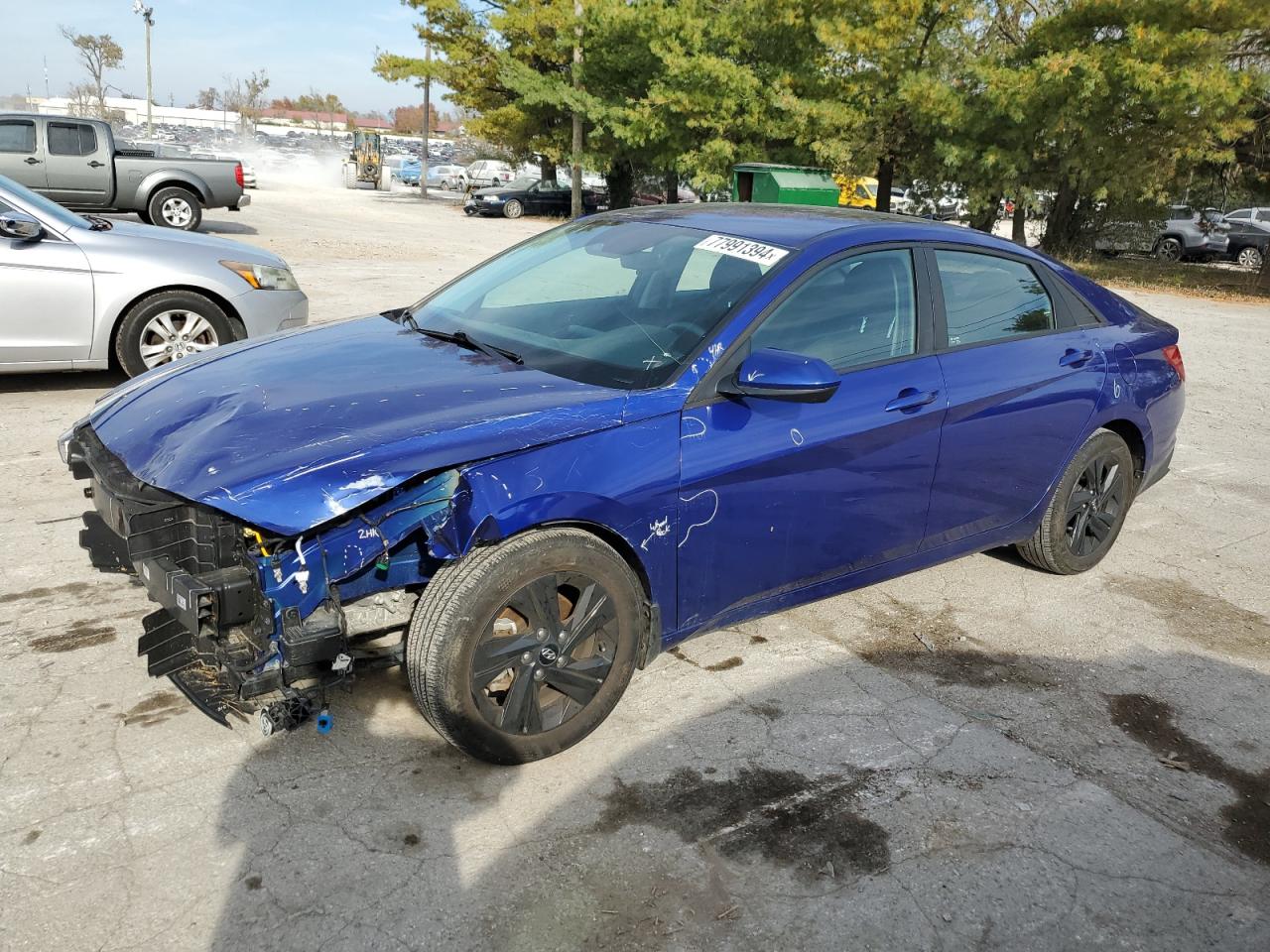 2022 HYUNDAI ELANTRA SEL VIN:KMHLM4AGXNU358822