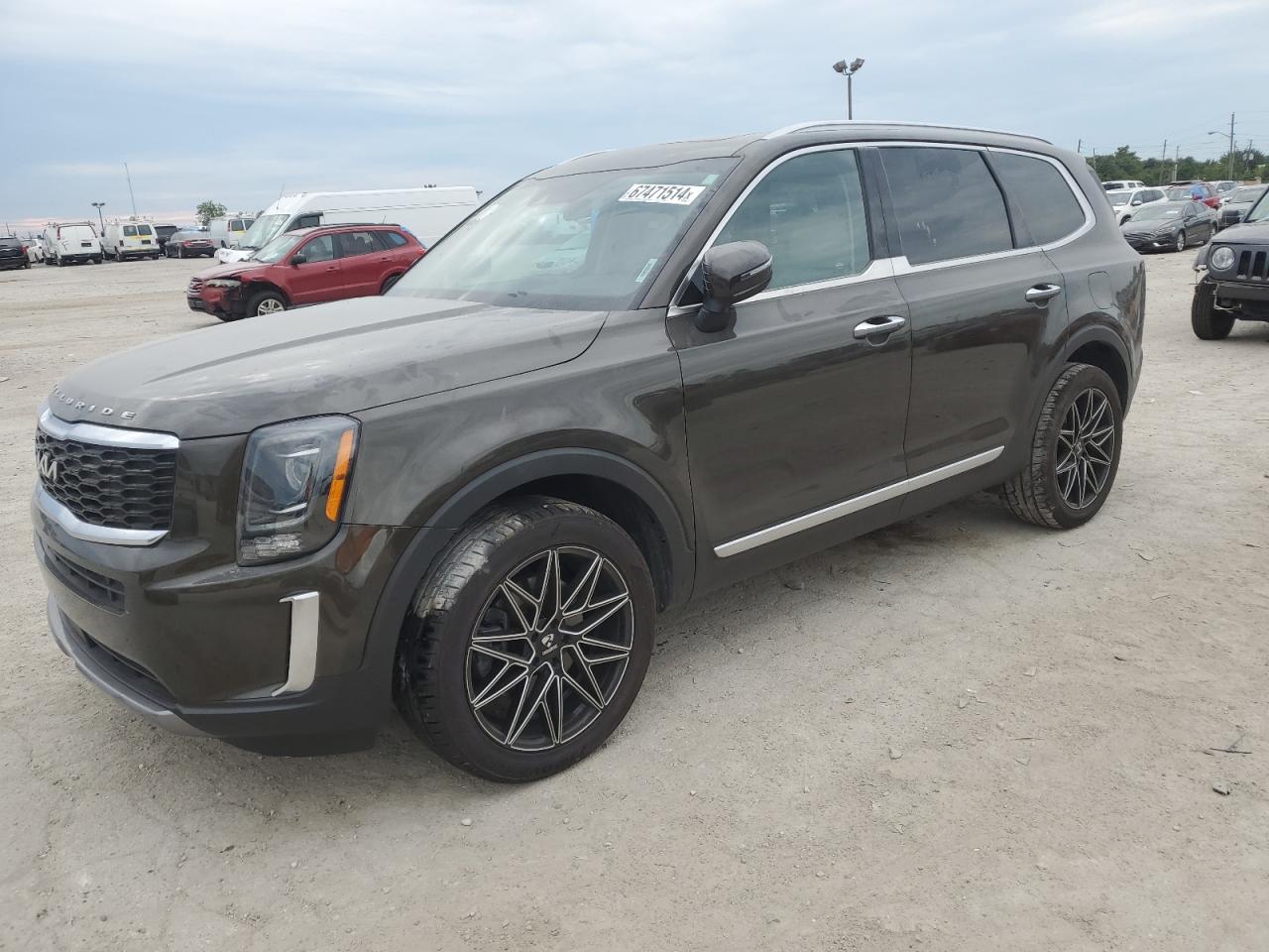 2022 KIA TELLURIDE S VIN:5XYP64HC4NG298458