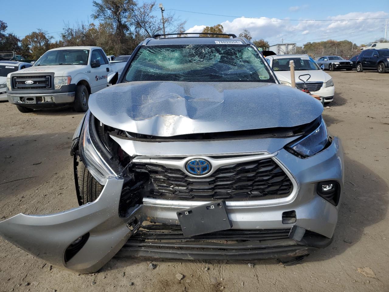 2024 TOYOTA HIGHLANDER HYBRID XLE VIN:5TDKBRCH8RS613728