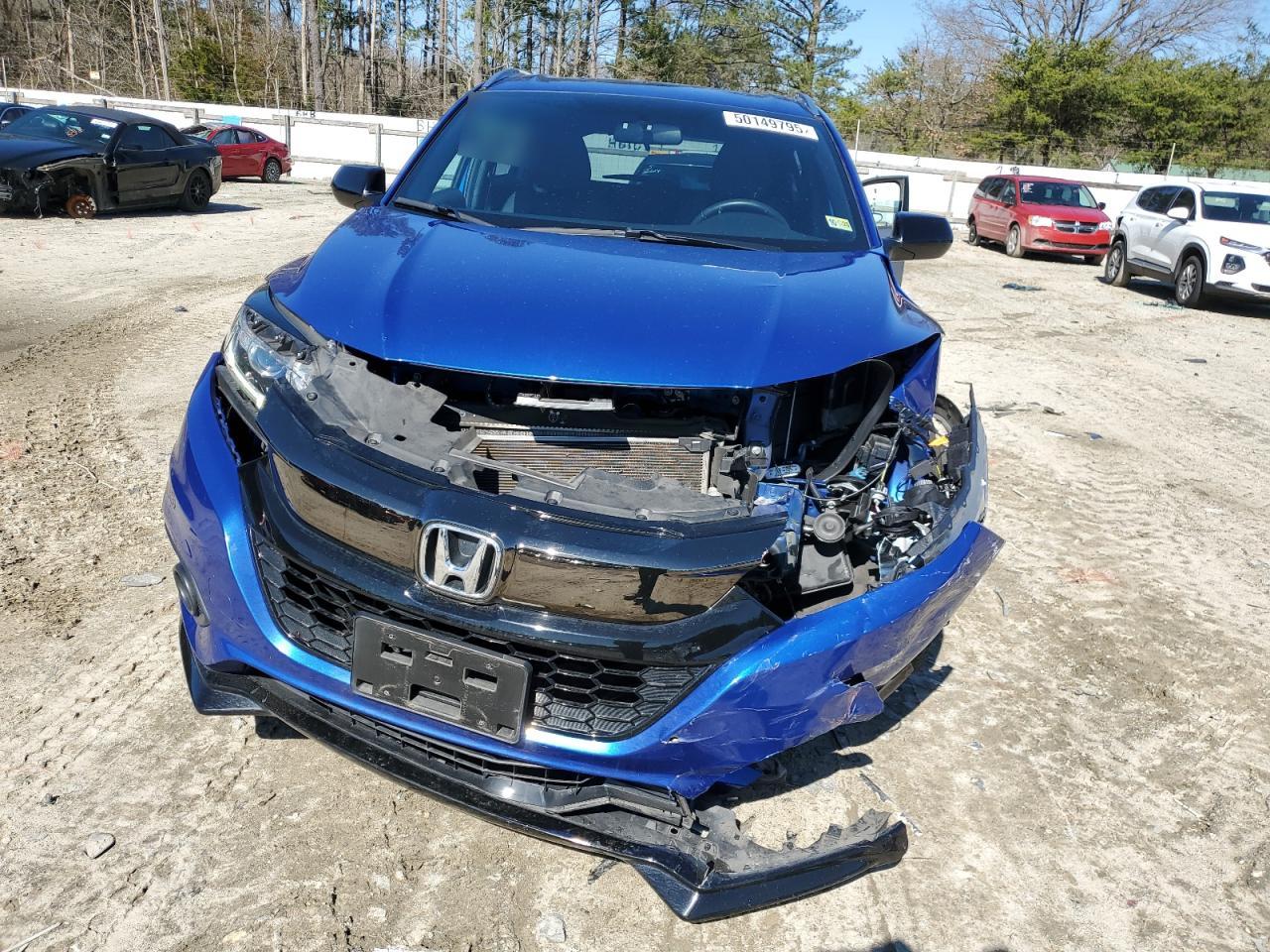 2022 HONDA HR-V SPORT VIN:3CZRU5H13NM710479