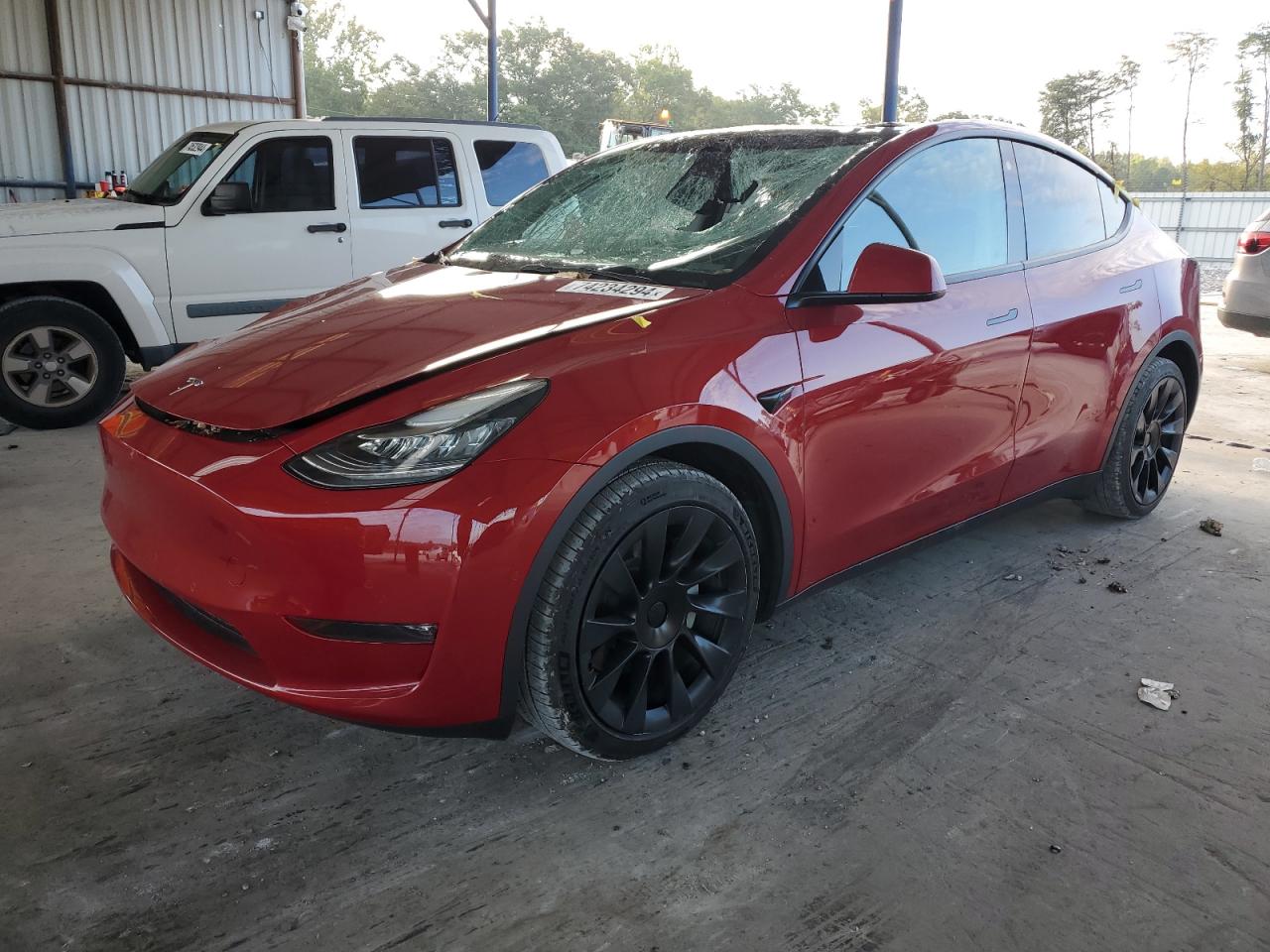 2022 TESLA MODEL Y  VIN:7SAYGDEEXNF315488