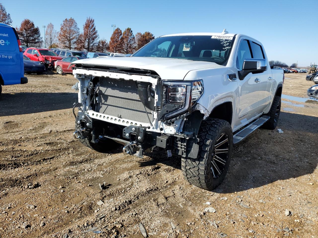2022 GMC SIERRA K1500 DENALI VIN:3GTUUGED0NG605729