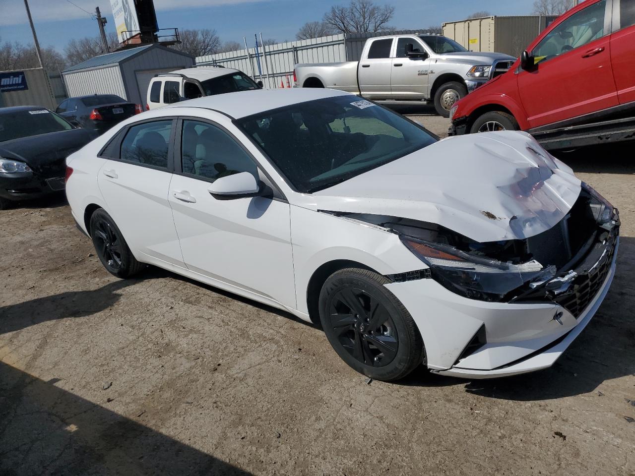 2023 HYUNDAI ELANTRA BLUE VIN:KMHLM4AJ1PU091987