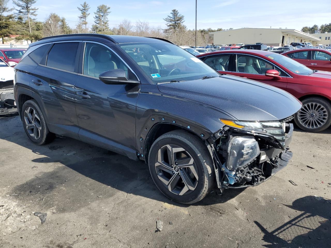 2022 HYUNDAI TUCSON SEL VIN:5NMJCCAE8NH064897