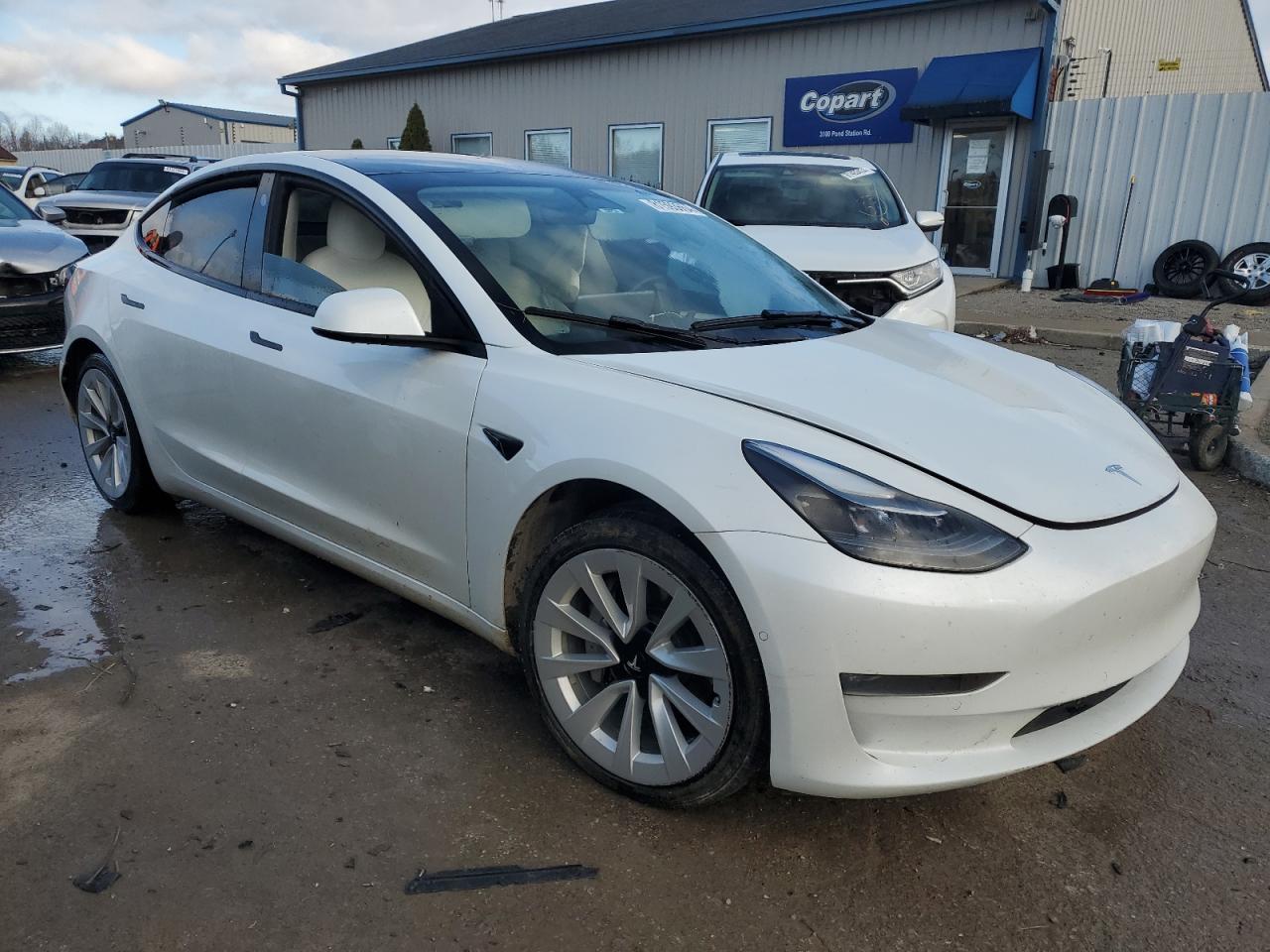 2022 TESLA MODEL 3  VIN:5YJ3E1EB2NF196692