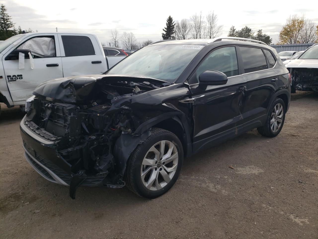 2022 VOLKSWAGEN TAOS SE IQ DRIVE VIN:3VVLX7B29NM096572