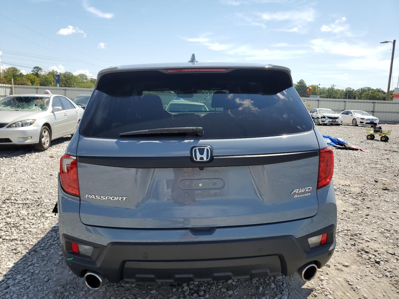 2022 HONDA PASSPORT EXL VIN:5FNYF8H54NB003590