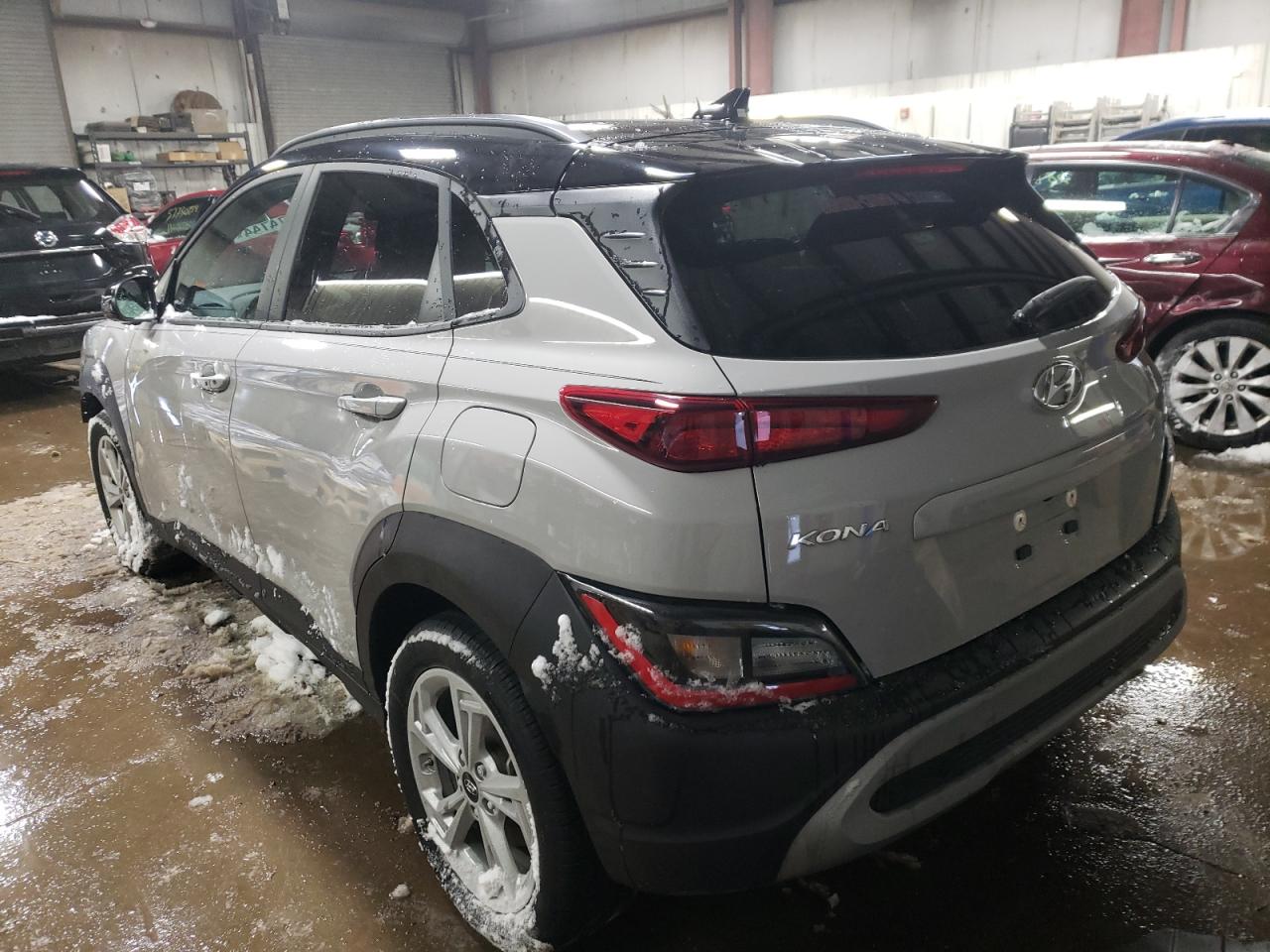 2022 HYUNDAI KONA SEL VIN:KM8K6CAB2NU771516