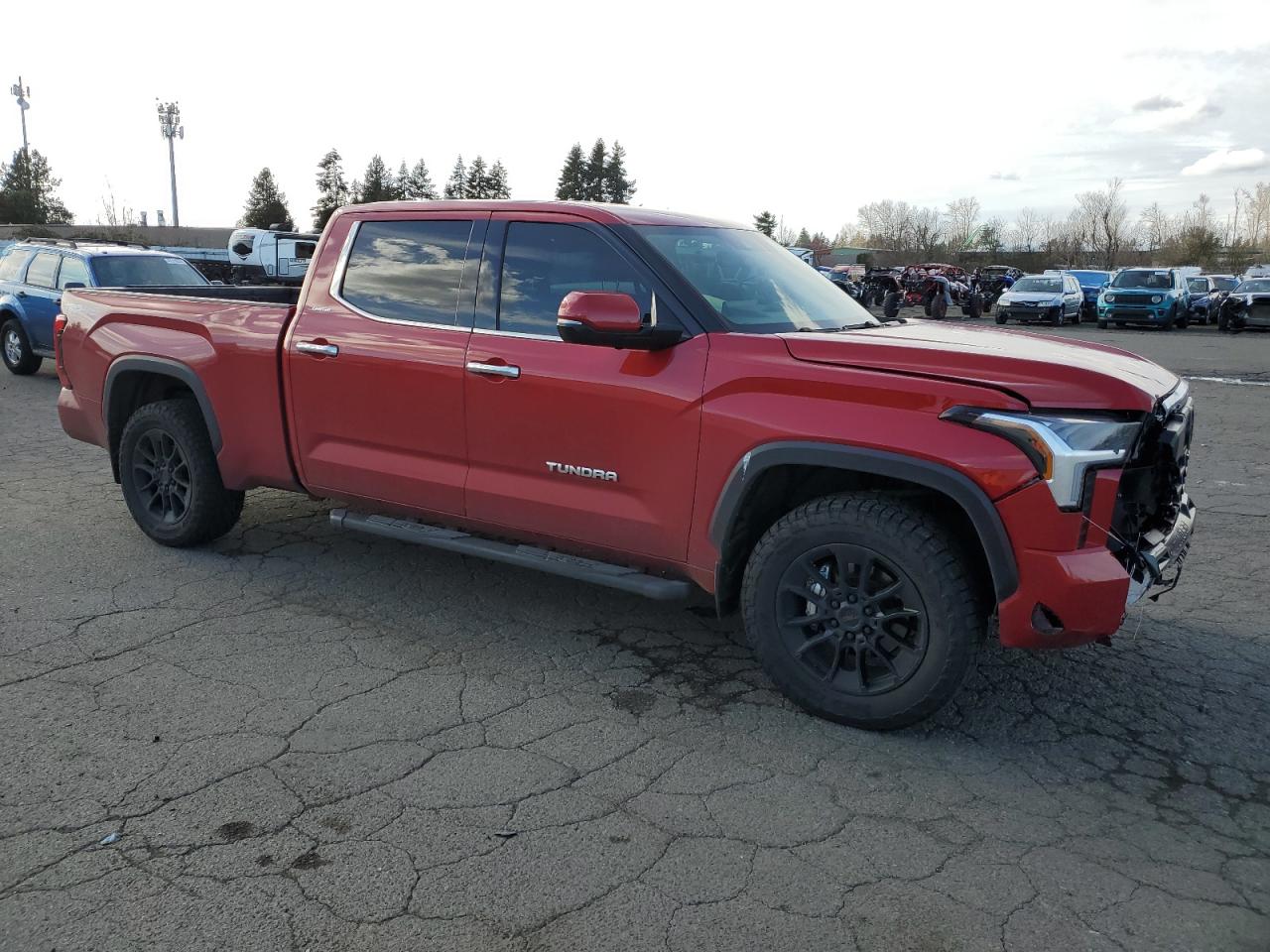 2022 TOYOTA TUNDRA CREWMAX LIMITED VIN:5TFJA5EC3NX005029