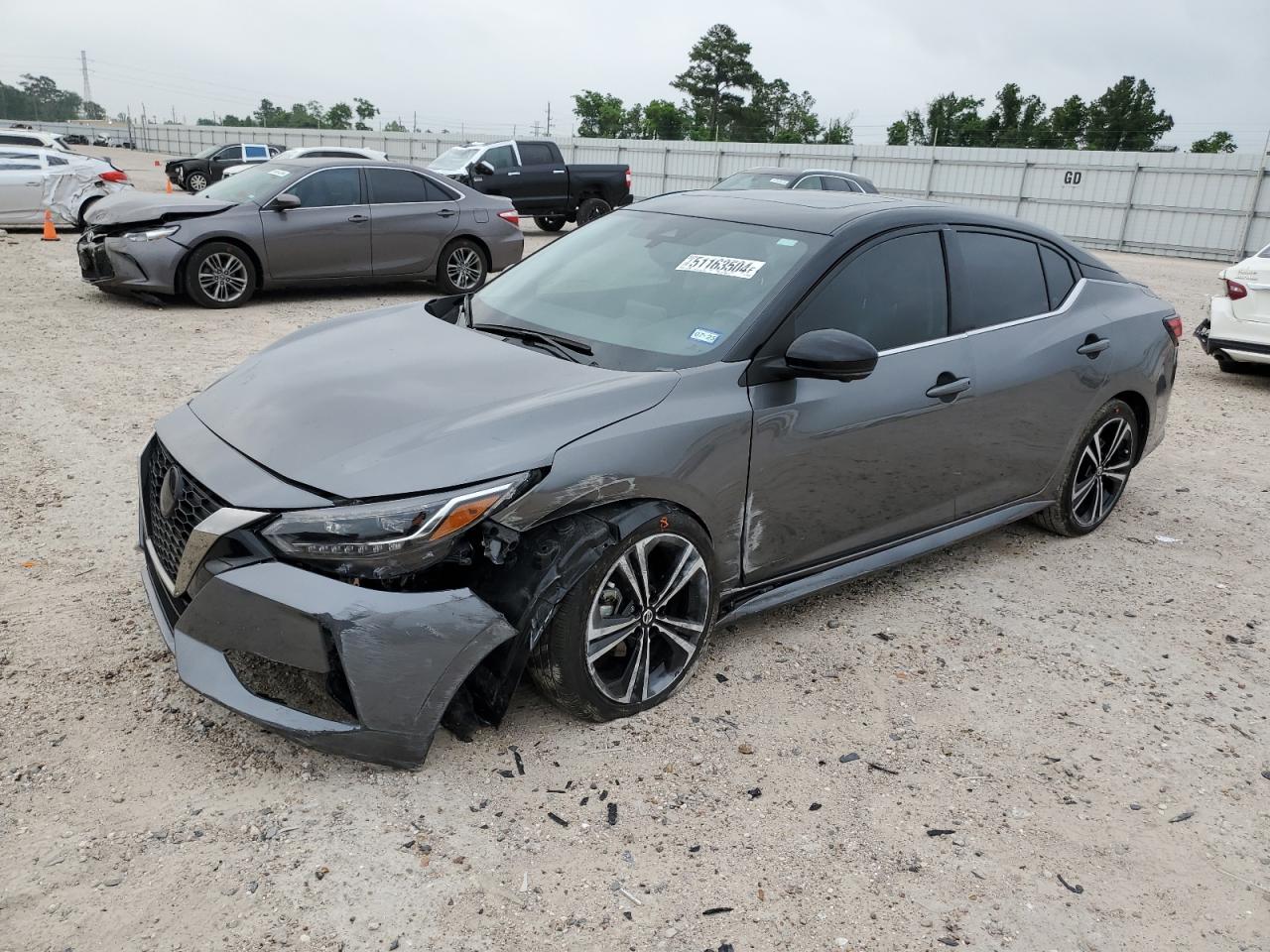 2023 NISSAN SENTRA SR VIN:3N1AB8DV4PY283668