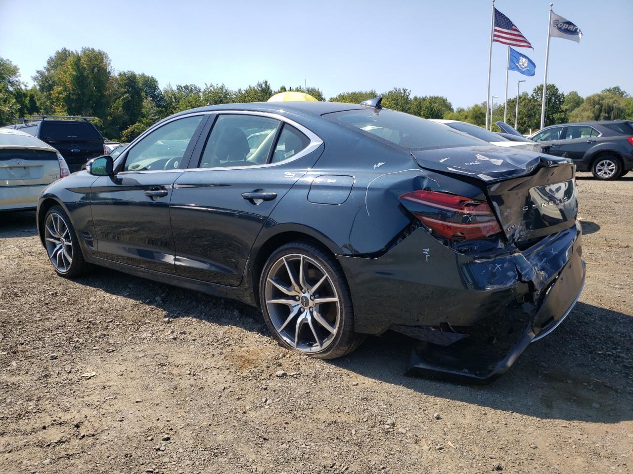 2023 GENESIS G70 BASE VIN:KMTG34TA6PU131696