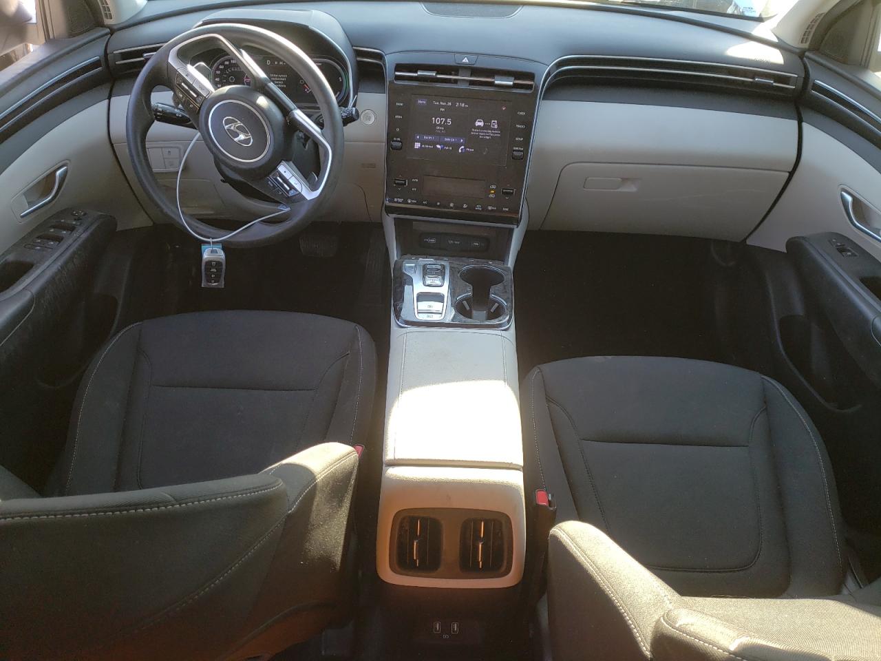 2022 HYUNDAI TUCSON BLUE VIN:KM8JBCA18NU015428