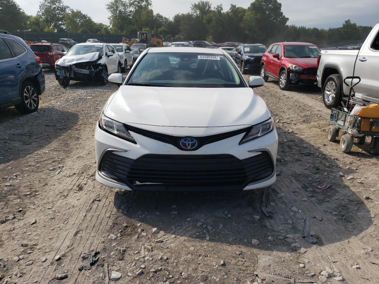 2022 TOYOTA CAMRY LE VIN:4T1C31AK2NU570345