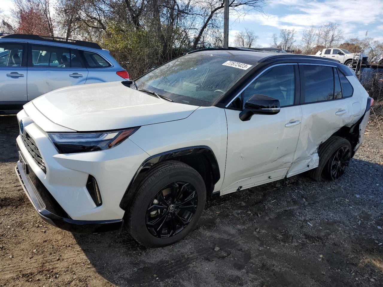 2022 TOYOTA RAV4 XSE VIN:4T3E6RFV7NU100742