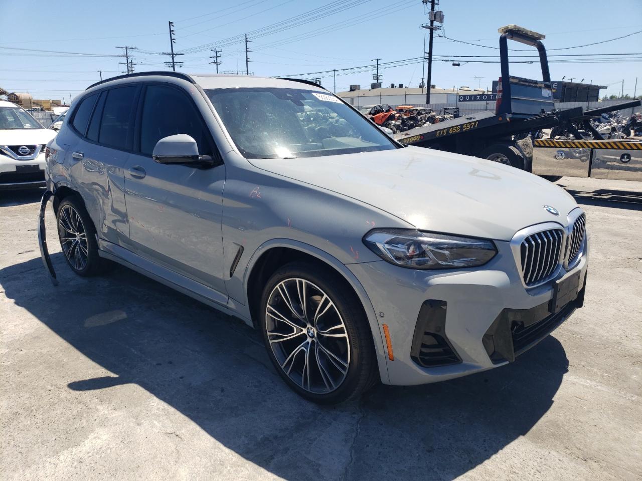 2023 BMW X3 SDRIVE30I VIN:5UX43DP03P9P72731