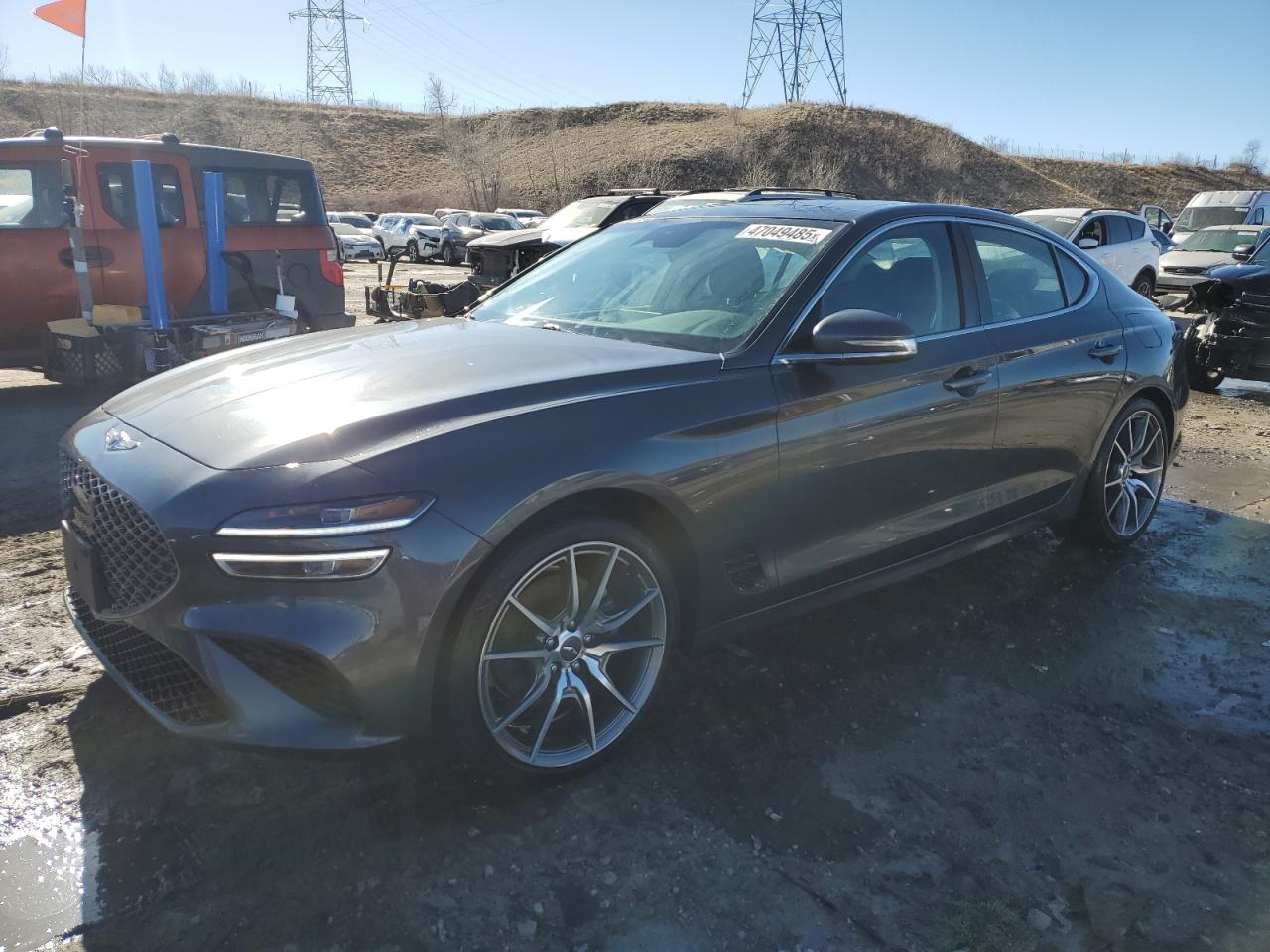 2022 GENESIS G70 BASE VIN:KMTG34TA5NU085937