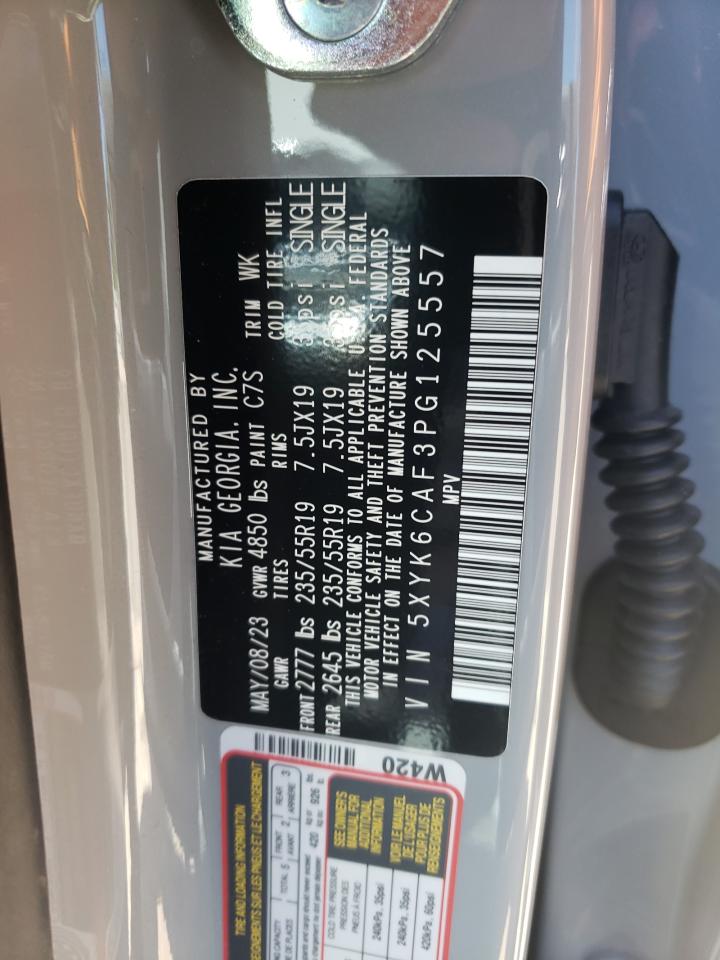 2023 KIA SPORTAGE X LINE VIN:5XYK6CAF3PG125557