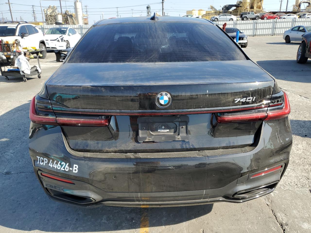 2022 BMW 740 I VIN:WBA7T2C07NCH95602