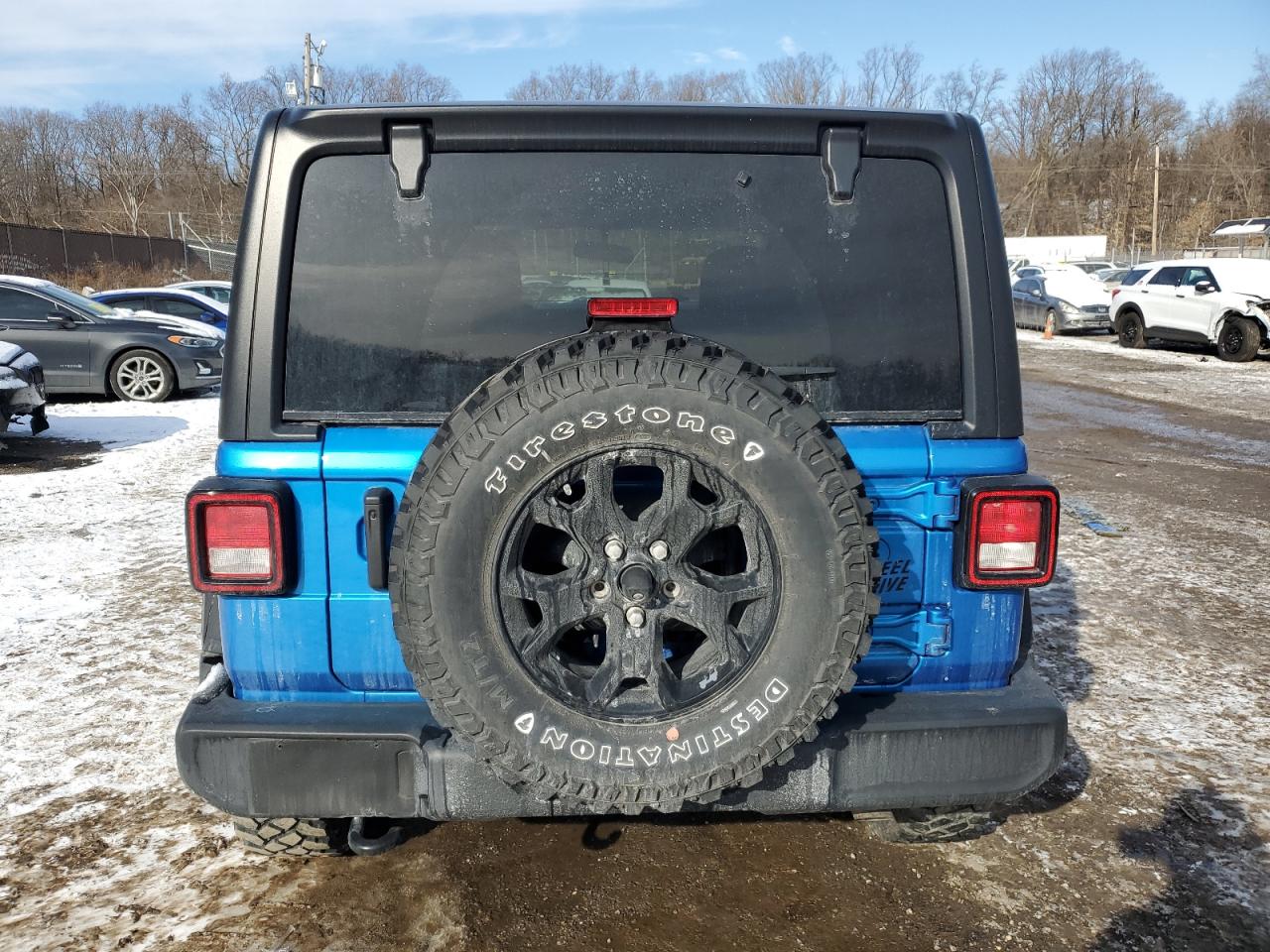 2022 JEEP WRANGLER SPORT VIN:1C4GJXAG4NW143733