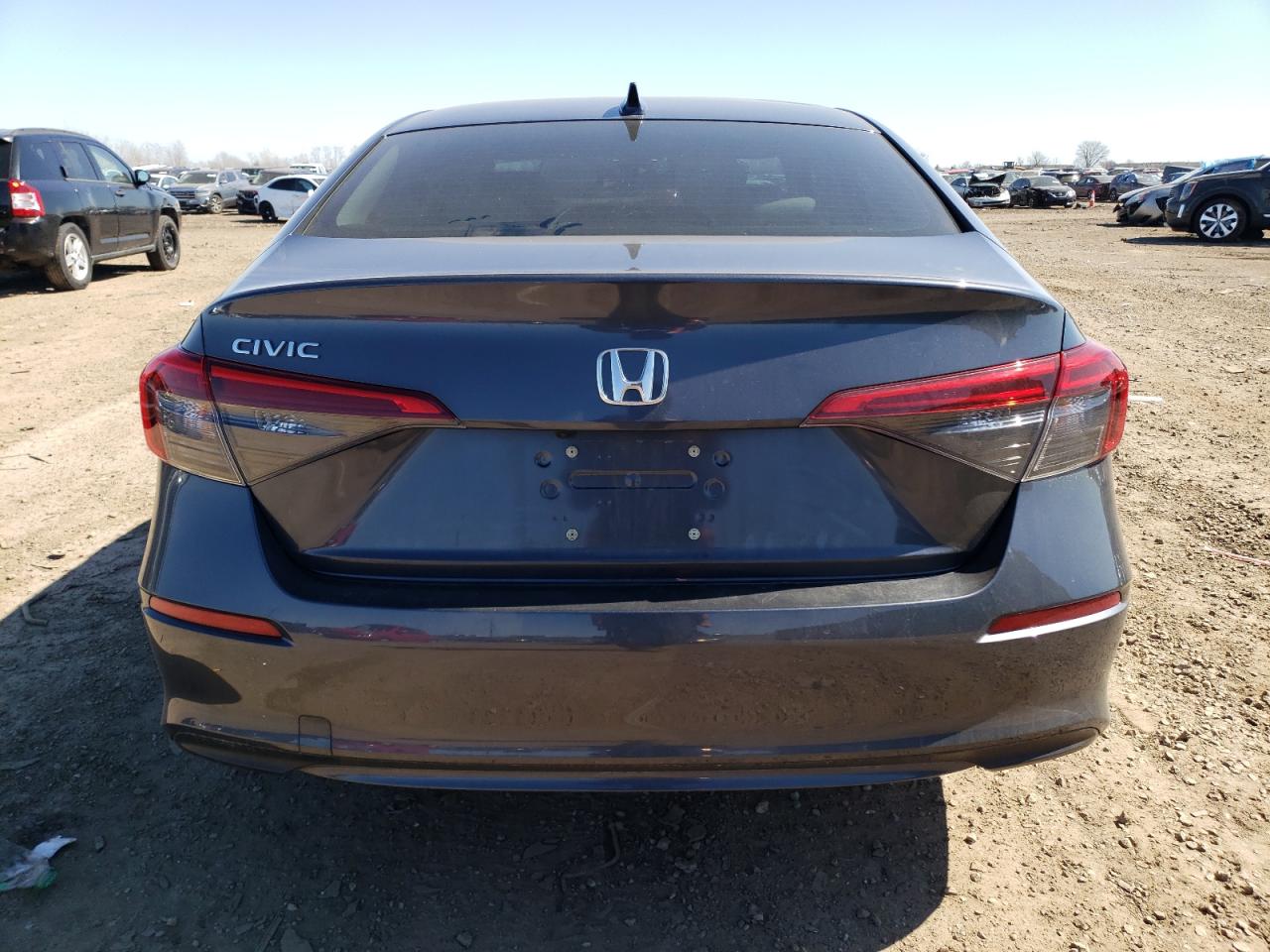 2022 HONDA CIVIC EX VIN:JHMFE1F70NX006609