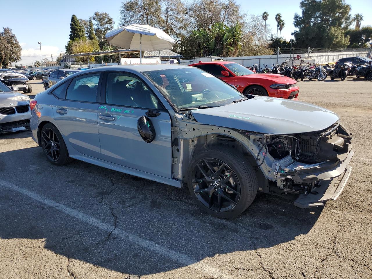 2022 HONDA CIVIC SPORT VIN:2HGFE2F5XNH608204