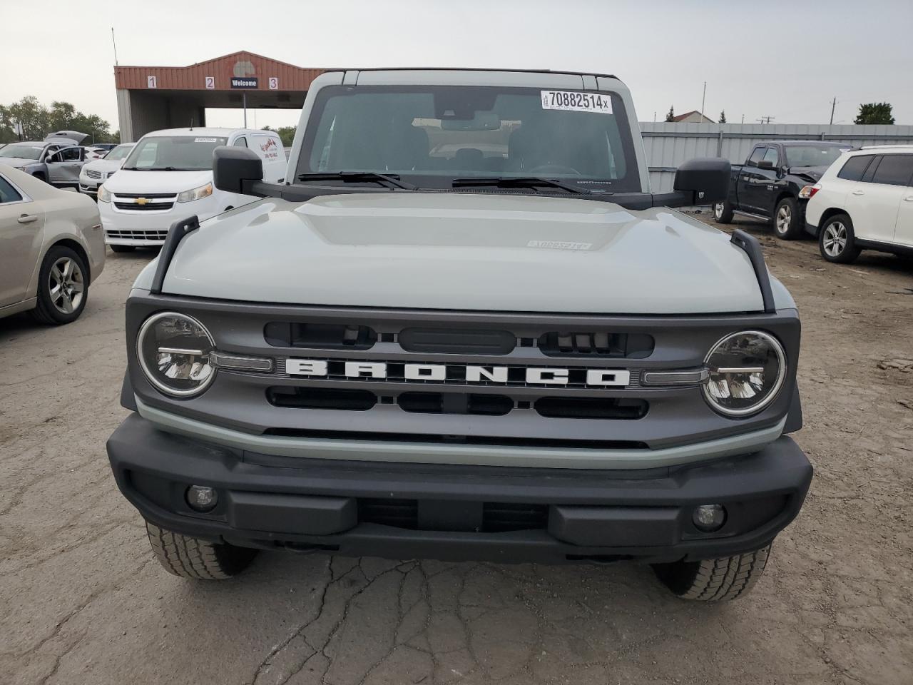 2022 FORD BRONCO BASE VIN:1FMDE5BH1NLB79010