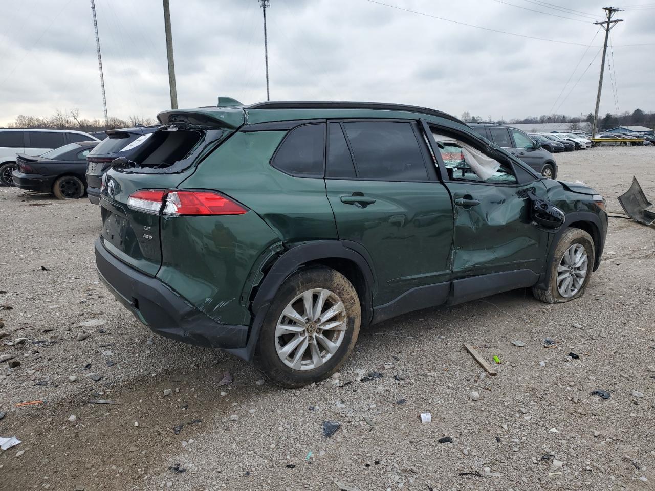 2022 TOYOTA COROLLA CROSS LE VIN:7MUCAABGXNV019935