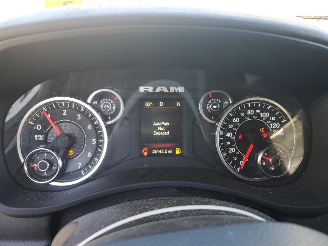2023 RAM 2500 BIG HORN VIN:3C6UR5DJ6PG611090