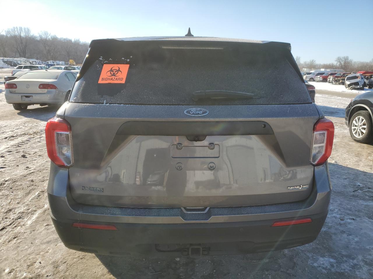 2022 FORD EXPLORER POLICE INTERCEPTOR VIN:1FM5K8ABXNGB01877