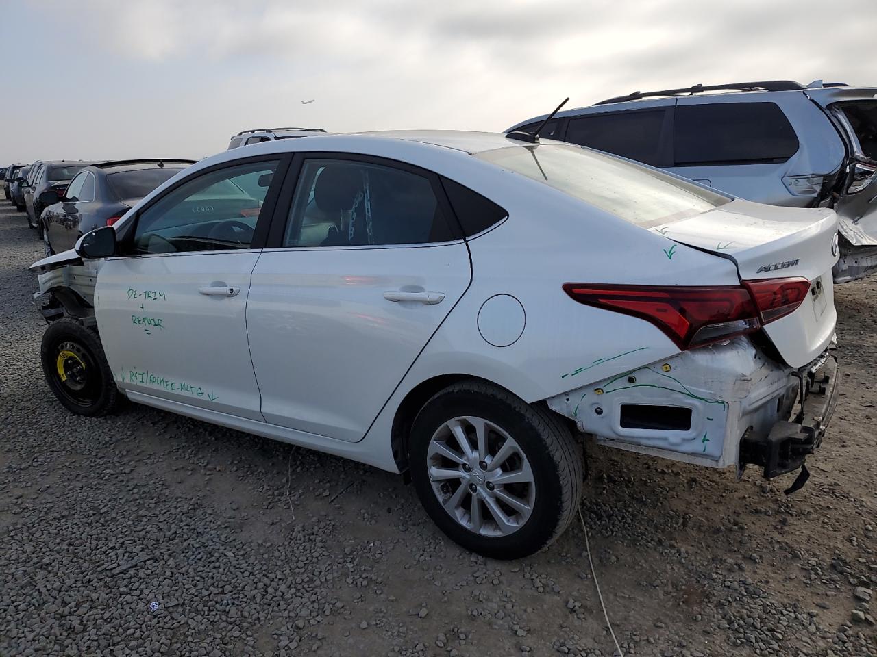 2022 HYUNDAI ACCENT SE VIN:3KPC24A63NE173866